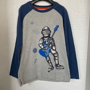 JOHN LEWIS England Boys Guitar-Playing Astronaut long sleeve t-shirt Size 8